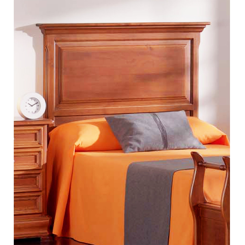 Cabecero de Cama Modelo Clásico en Madera de Pino Macizo