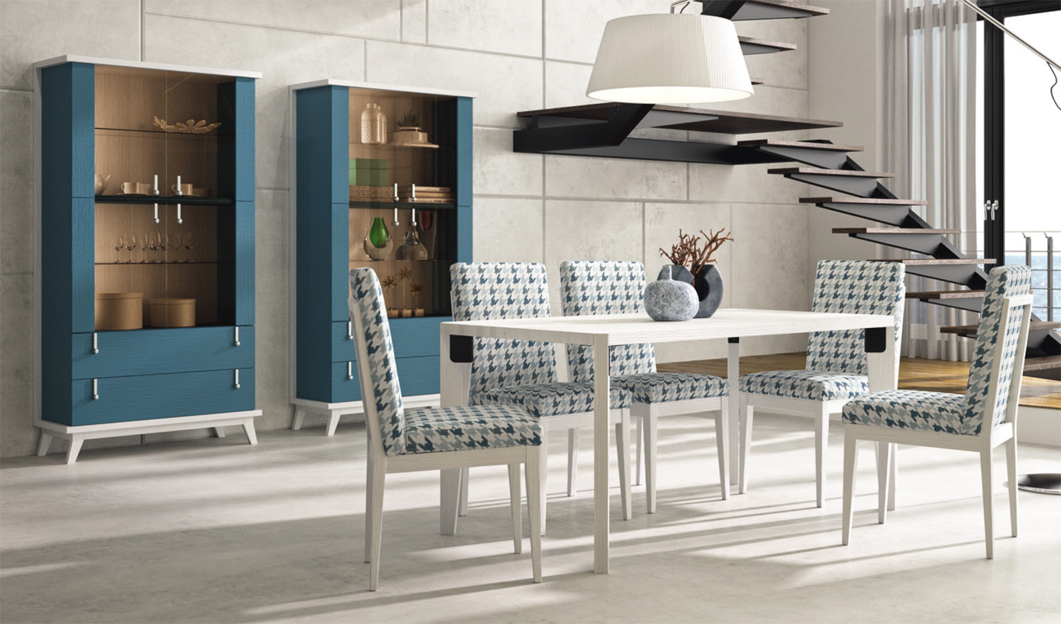 SILLA DE MADERA con respaldo y asiento tapizado en tela a elegir