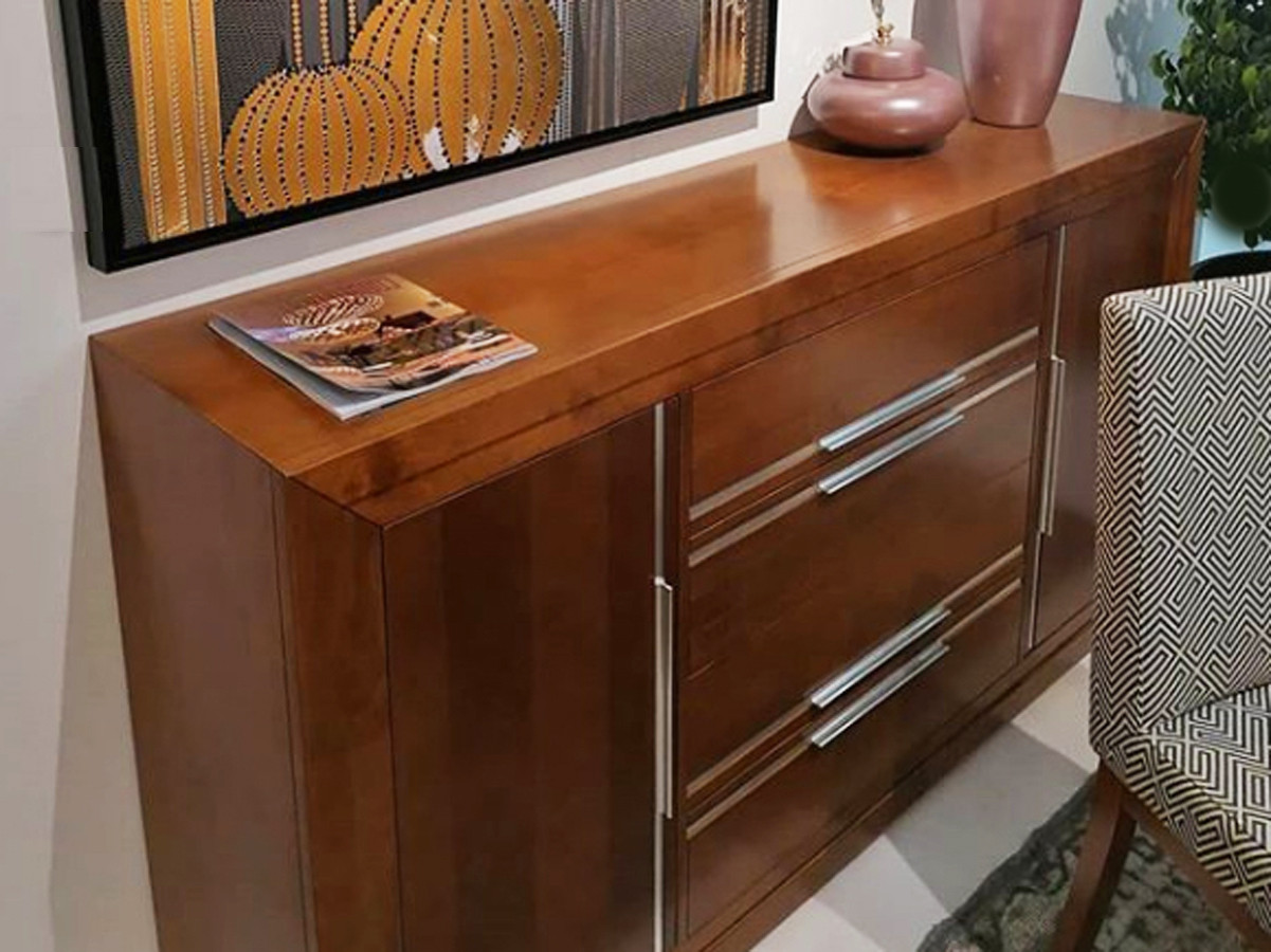 APARADOR PARA SALÓN MODERNO en madera maciza de calidad - Detalle AparaDor Divogue Veneto