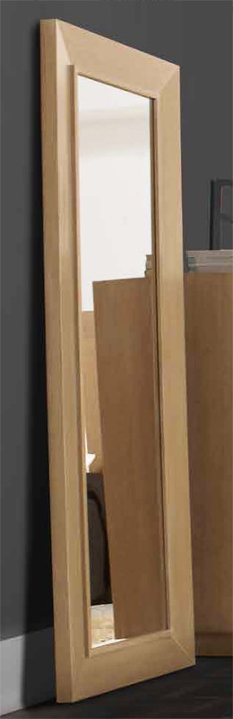 Marco de espejo vestidor moderno en madera de roble