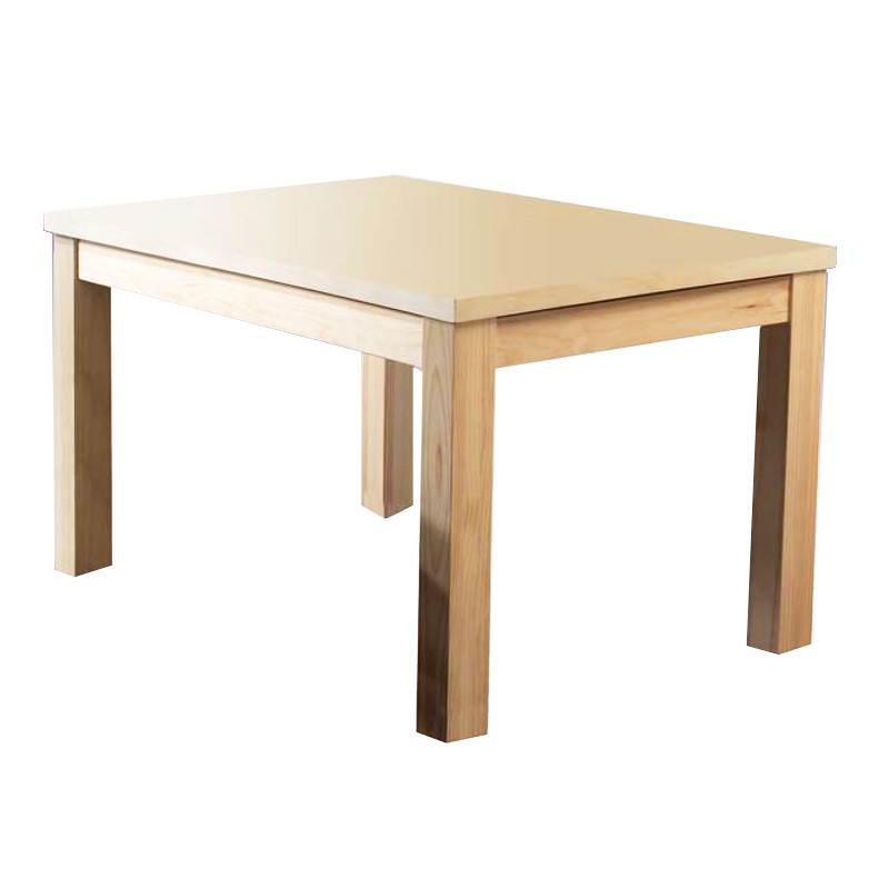 Mesa de comedor rústica y extensible en madera para salones y bodegas