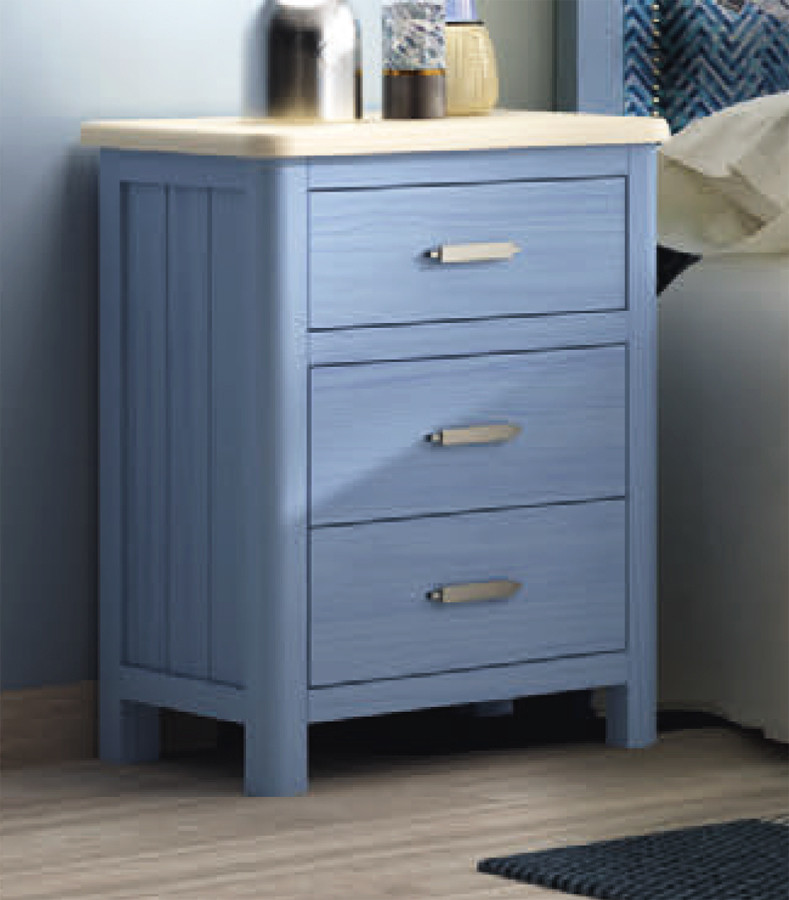 MESITA DE NOCHE PARA DORMITORIOS JUVENILES en madera maciza