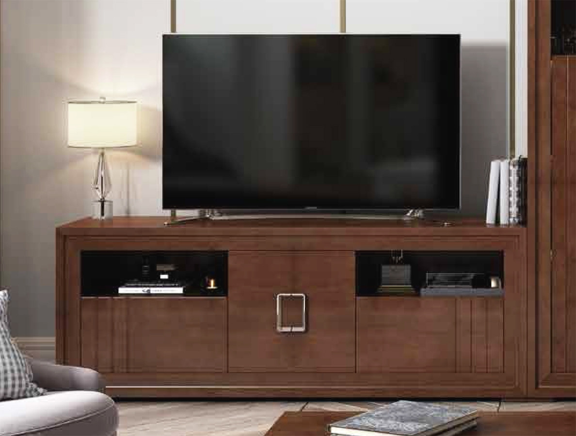 Mueble auxiliar TV madera PISCO, Muebles diseño moderno