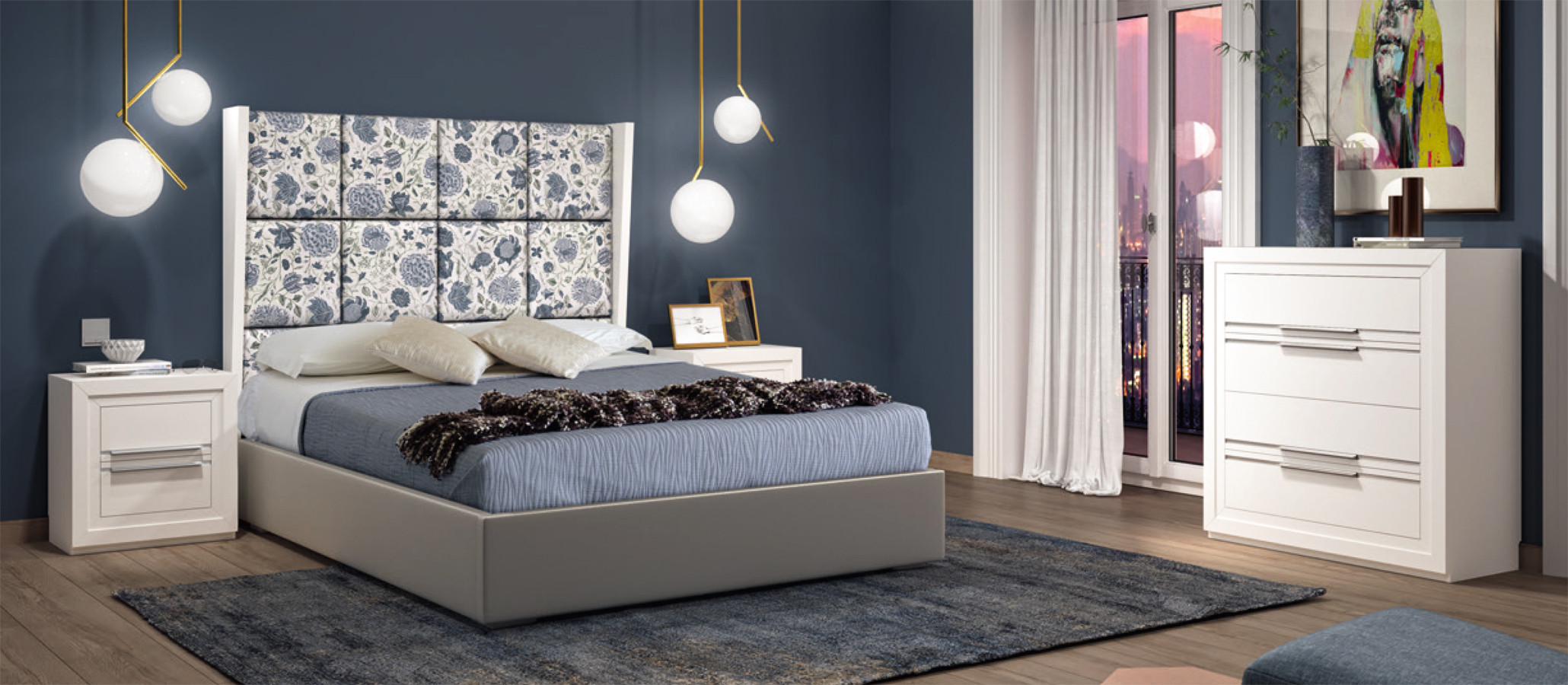 CÓMODA PARA DORMITORIO EN MADERA MACIZA