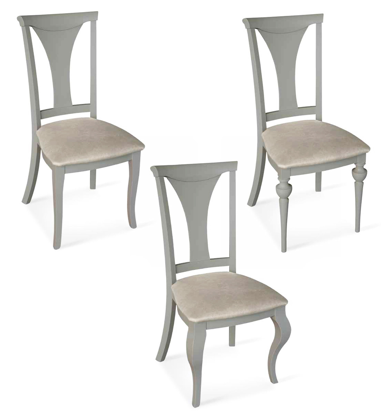 Silla con respaldo de madera para salones y comedores modernos