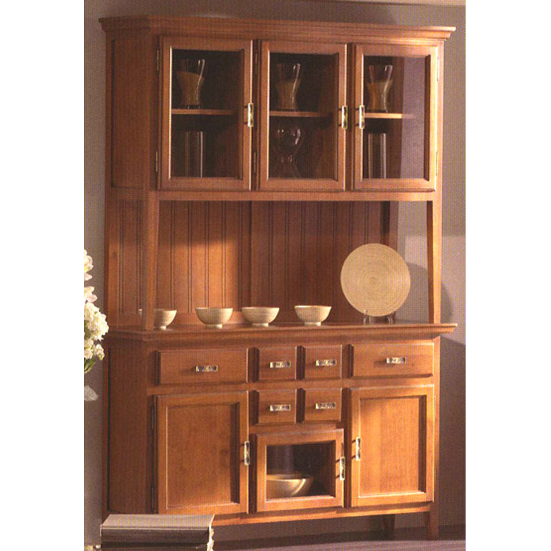 Alacena Clásica en Madera Maciza de Pino