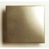 Cuadrado liso niquel 23 x 23 mm.