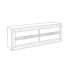 Mueble de 173x41x58 cm.