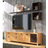Mueble tv, mide 231x43x63 cm.