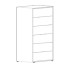 Sinfonier 6 cajones, mide 60x40x105 cm.