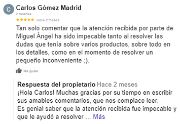 Ver reseñas en Google ->