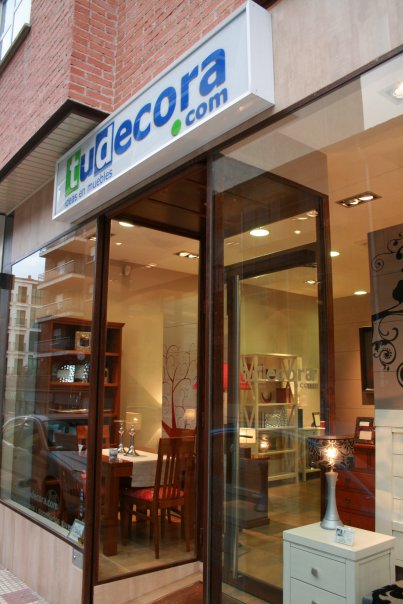 Fachada tienda tudecora.com en Guadalajara (Spain)