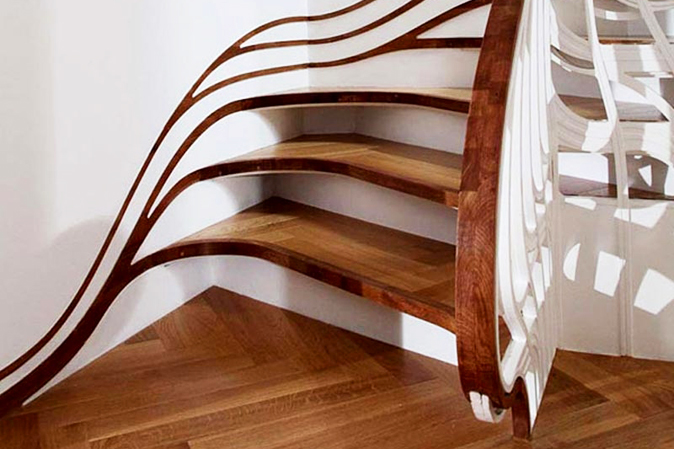 TIPOS DE ESCALERAS Y CÓMO DECORARLAS